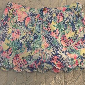 Lilly Pulitzer Mermaid Cove Collette Skort